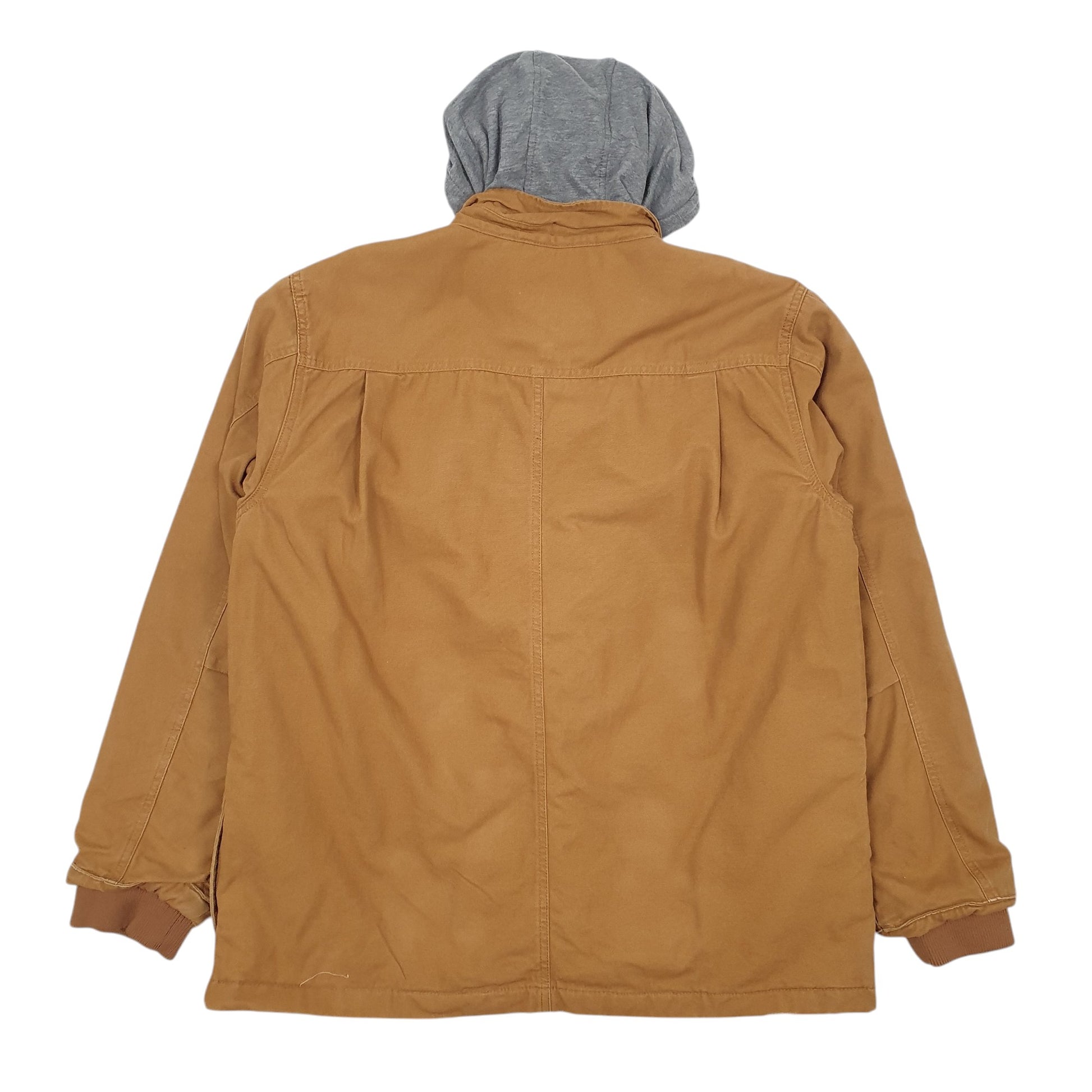 Mens Beige Dickies  Full Zip Coat