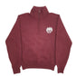 Womens Burgundy Champion Ulver Quarter Zip Jumper