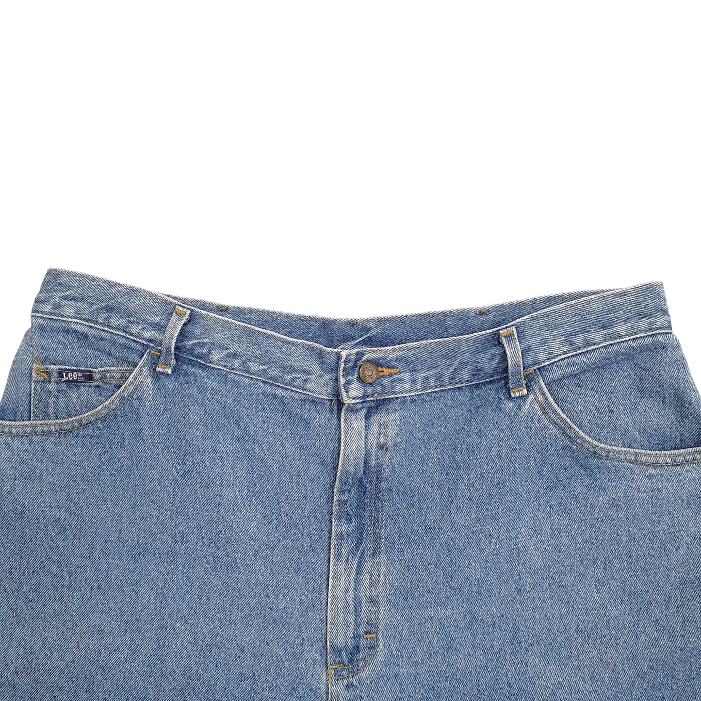 Womens Blue Lee  Denim Shorts