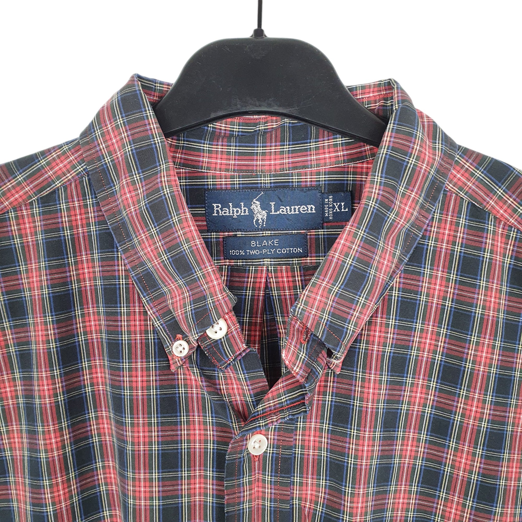 Ralph Lauren Blake Fit Long Sleeve Tartan Shirt XXL Bundl Clothing