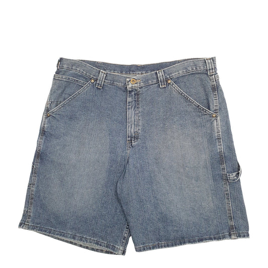 Mens Blue Lee Dungarees Carpenter Shorts