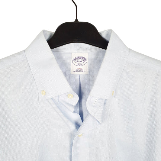 Mens Blue Brooks Brothers  Long Sleeve Shirt
