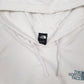 Womens White The North Face Spellout Hoodie Jumper