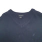 Womens Navy Nautica Knit Tanktop Crewneck Jumper