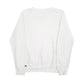 Womens White Champion  Crewneck Jumper