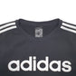 Mens Black Adidas Spellout Crewneck Jumper