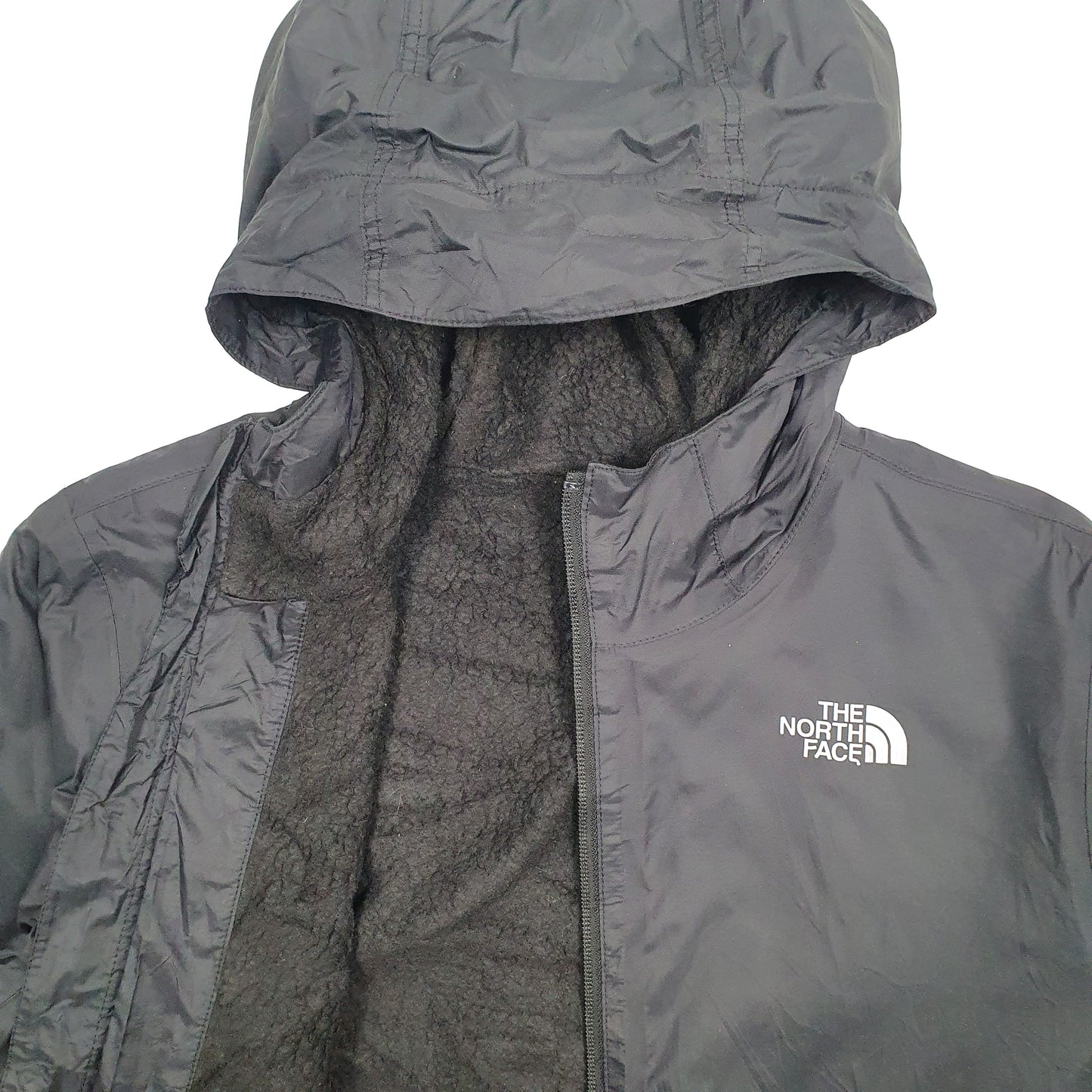 Mens Black The North Face Sherpa Lined Dryvent  Coat