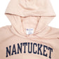 Mens Peach Champion Nantucket Spellout Hoodie Jumper