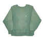 Mens Green Champion Vintage 1980s 90s Made In USA Reverse Weave Crewneck Jumper