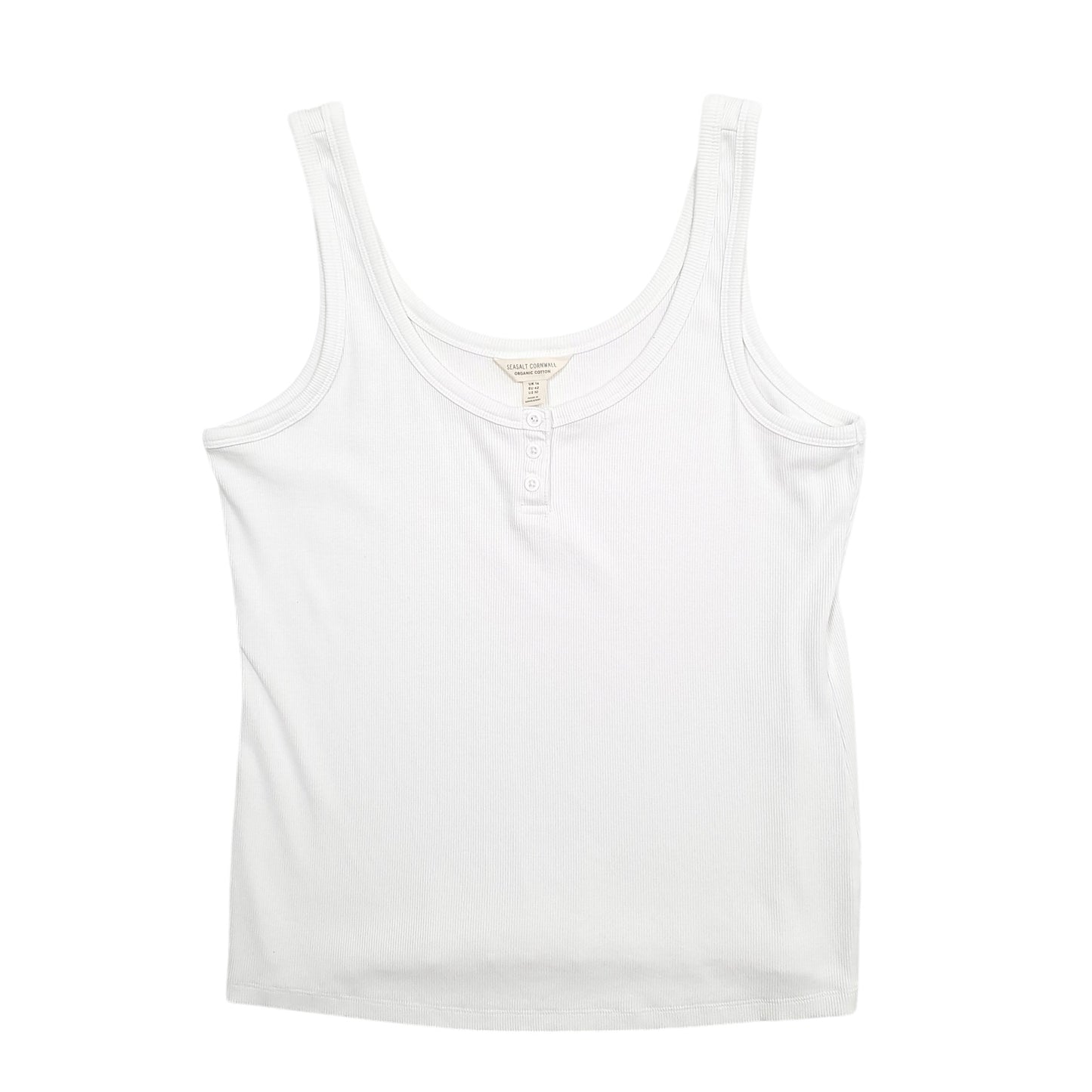 Womens White Seasalt Organic Short Sleeve T Shirt