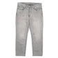 Mens Grey Levis Stretch 541 JeansW34 L29