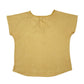 Womens Yellow Old Navy Blouse Short Sleeve T Shirt