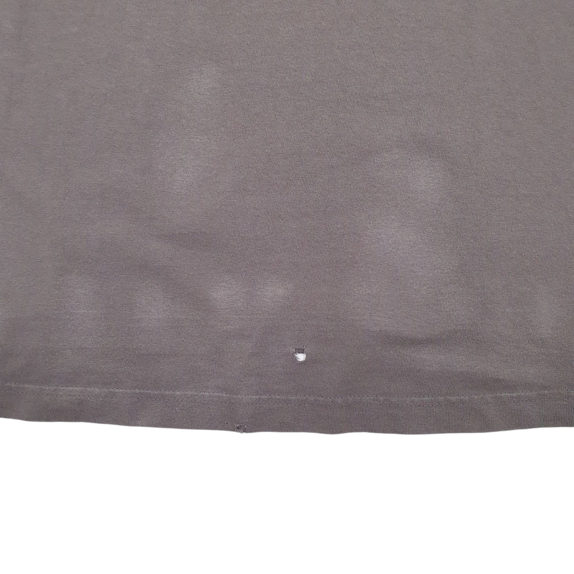 Mens Grey Carhartt Lake County co-op Short Sleeve T Shirt