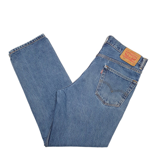 Mens Blue Levis  505 JeansW34 L32