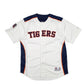 Mens White True Fan MLB Baseball Jersey Detroit Tigers Short Sleeve T Shirt