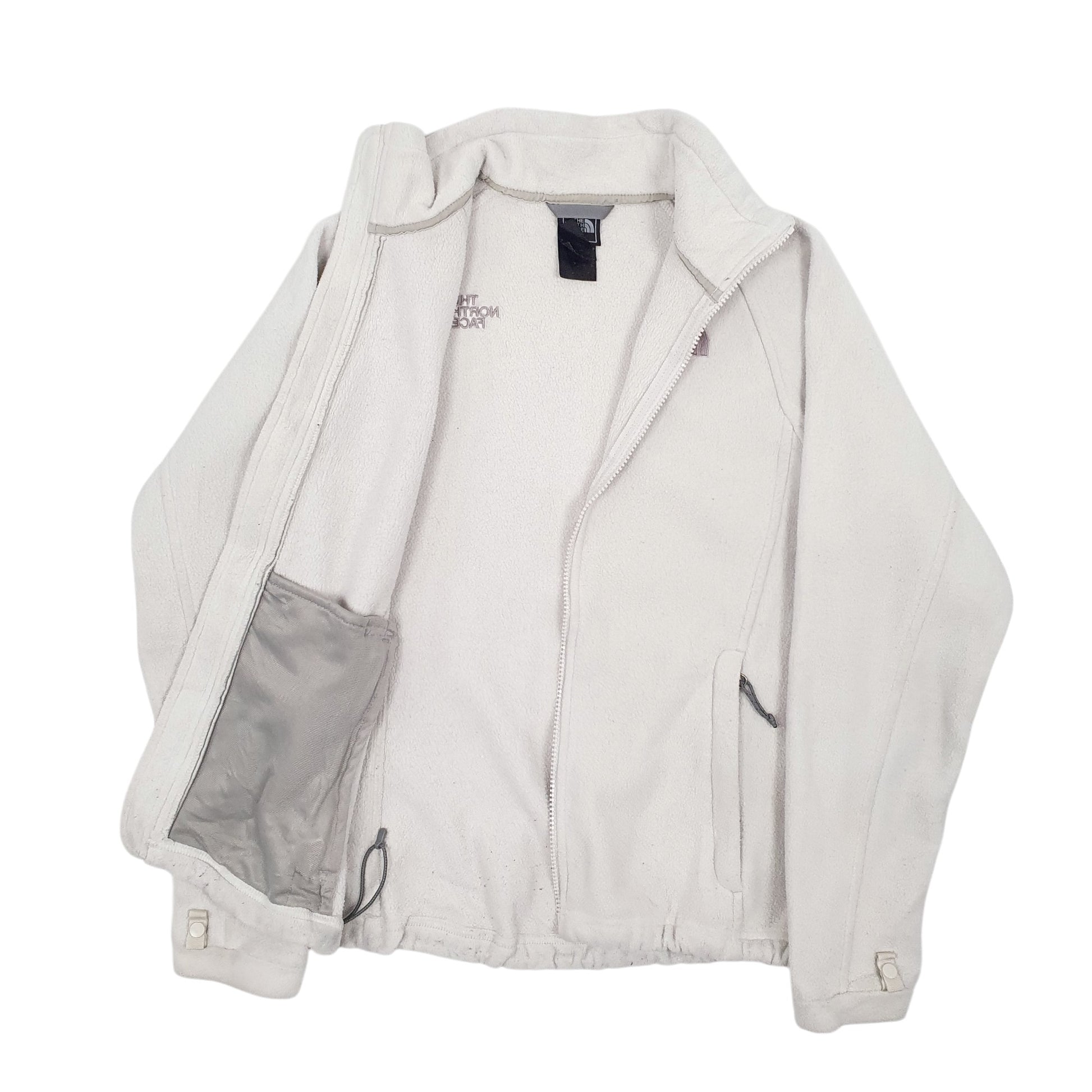 Womens Cream The North Face  Full Zip Jumper