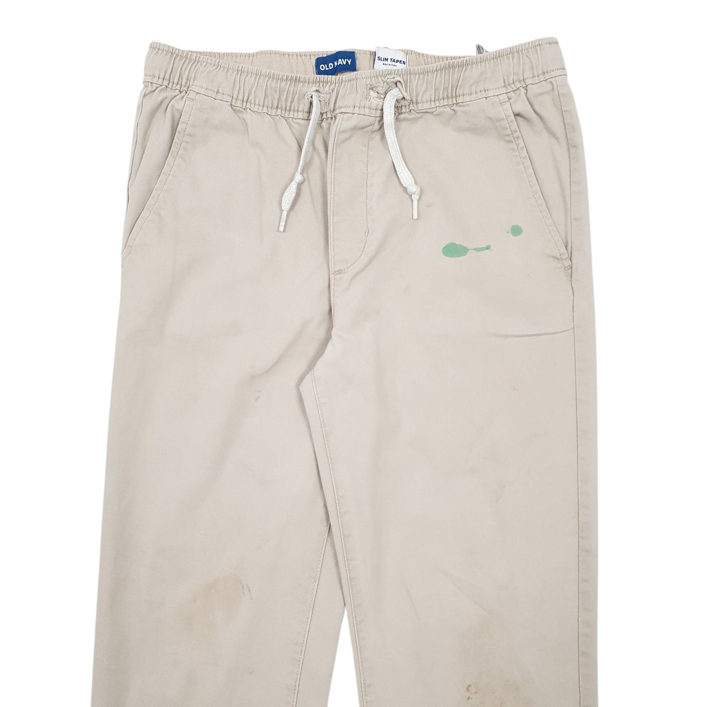 Mens Beige Old Navy Taper Jogger Trousers