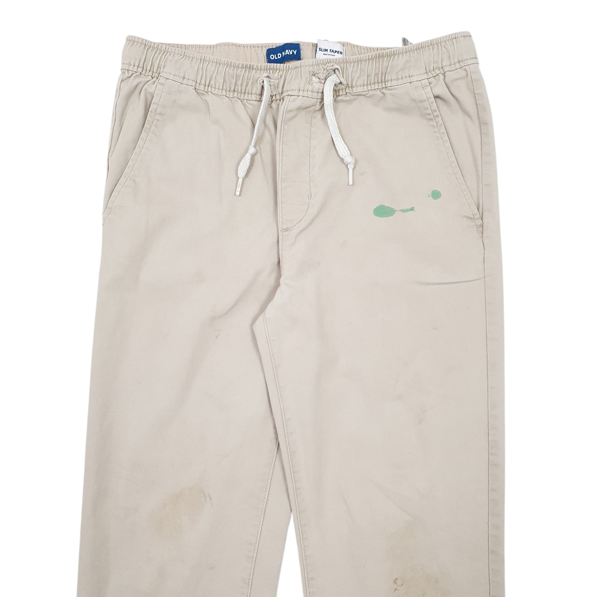 Mens Beige Old Navy Taper Jogger Trousers