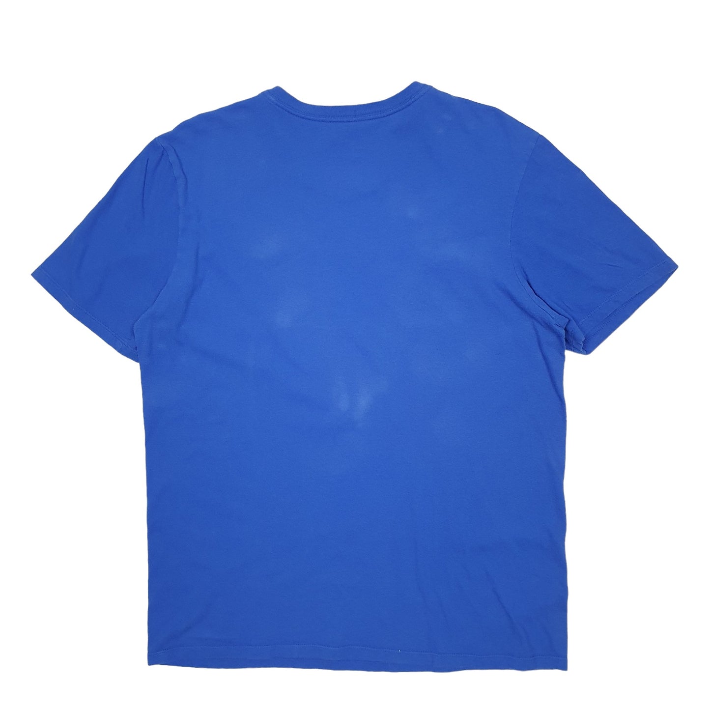 Mens Blue Nike Beast Spellout Short Sleeve T Shirt