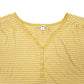 Womens Yellow Old Navy Blouse Short Sleeve T Shirt