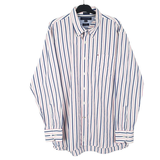 Mens White Tommy Hilfiger  Long Sleeve Shirt