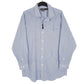 Mens Blue Ralph Stretch Long Sleeve Shirt
