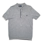 Mens Grey Fred Perry  Short Sleeve Polo Shirt