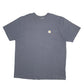 Mens Grey Carhartt  Short Sleeve T Shirt