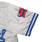 Mens Grey Unbranded MLB Baseball Jersey Montreal Royals Short Sleeve T Shirt
