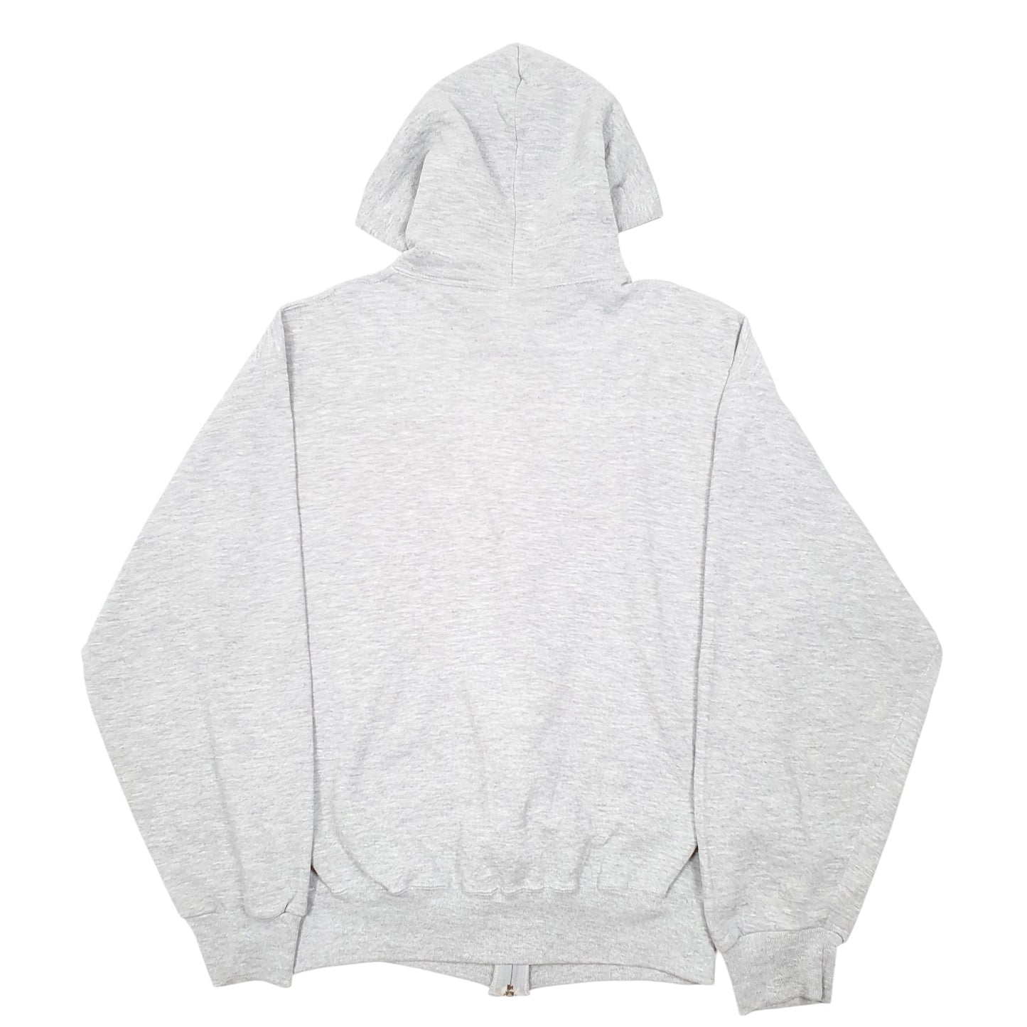 Mens Grey Russell Athletic Hoodie Full Zip Jumper