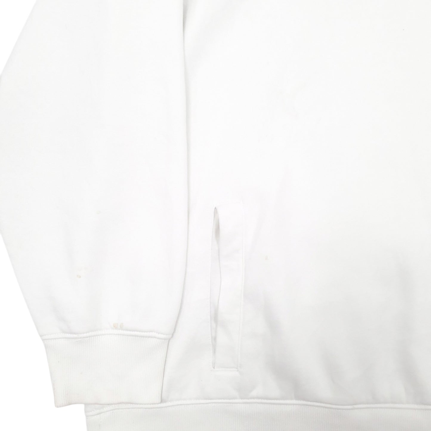 Mens White Tommy Hilfiger  Quarter Zip Jumper