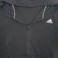 Mens Black Adidas  Full Zip Jumper