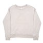 Womens Beige Reebok Spellout Workout Crewneck Jumper