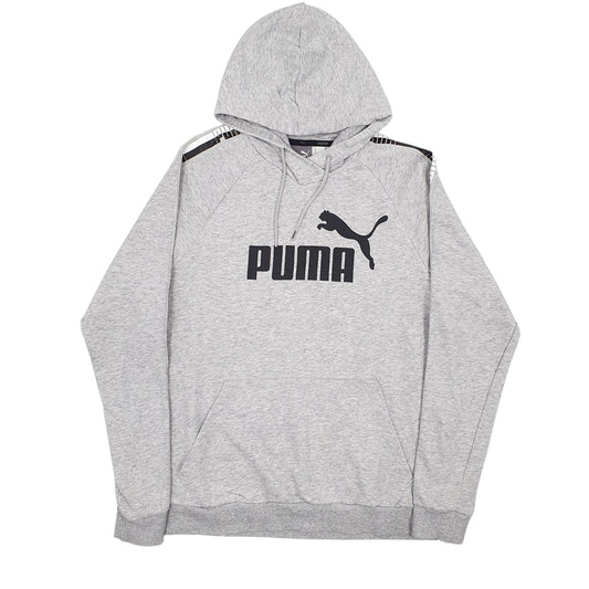 Womens Grey Puma  Hoodie Jumper