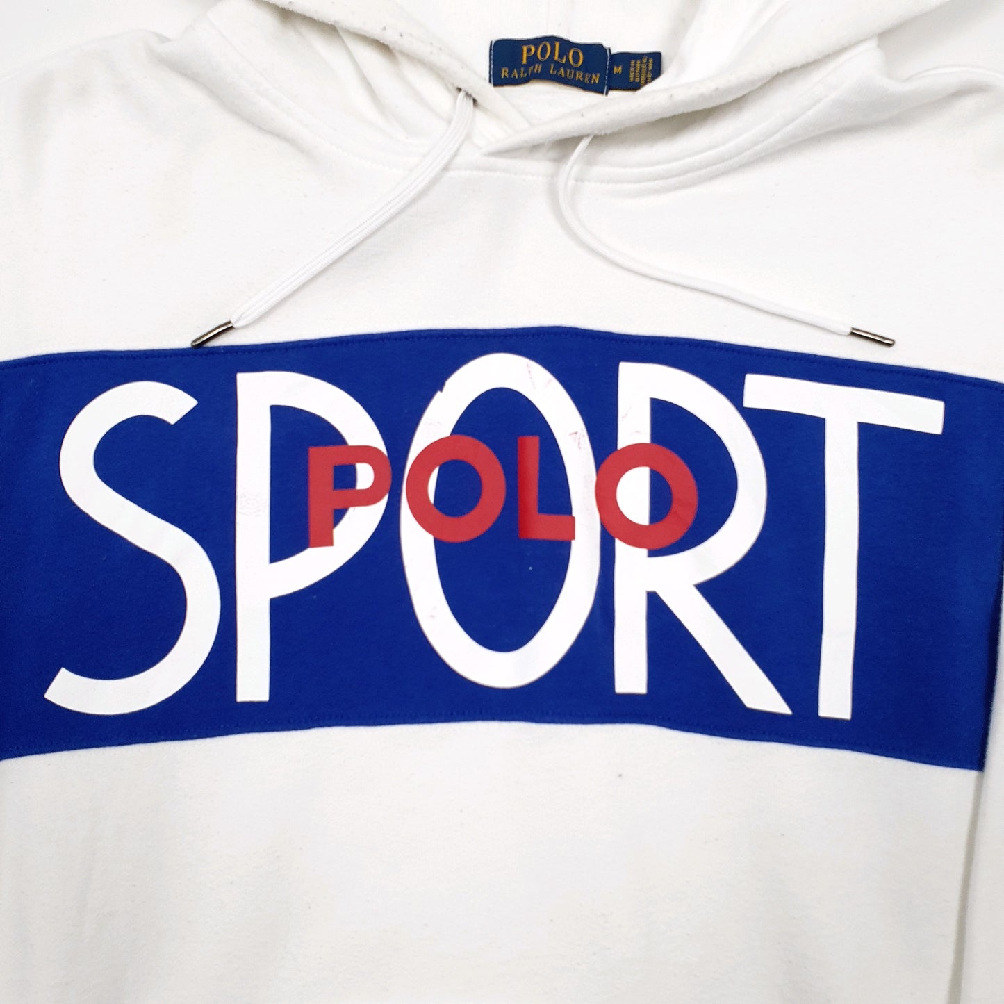 Mens White Polo Ralph Lauren  Hoodie Jumper