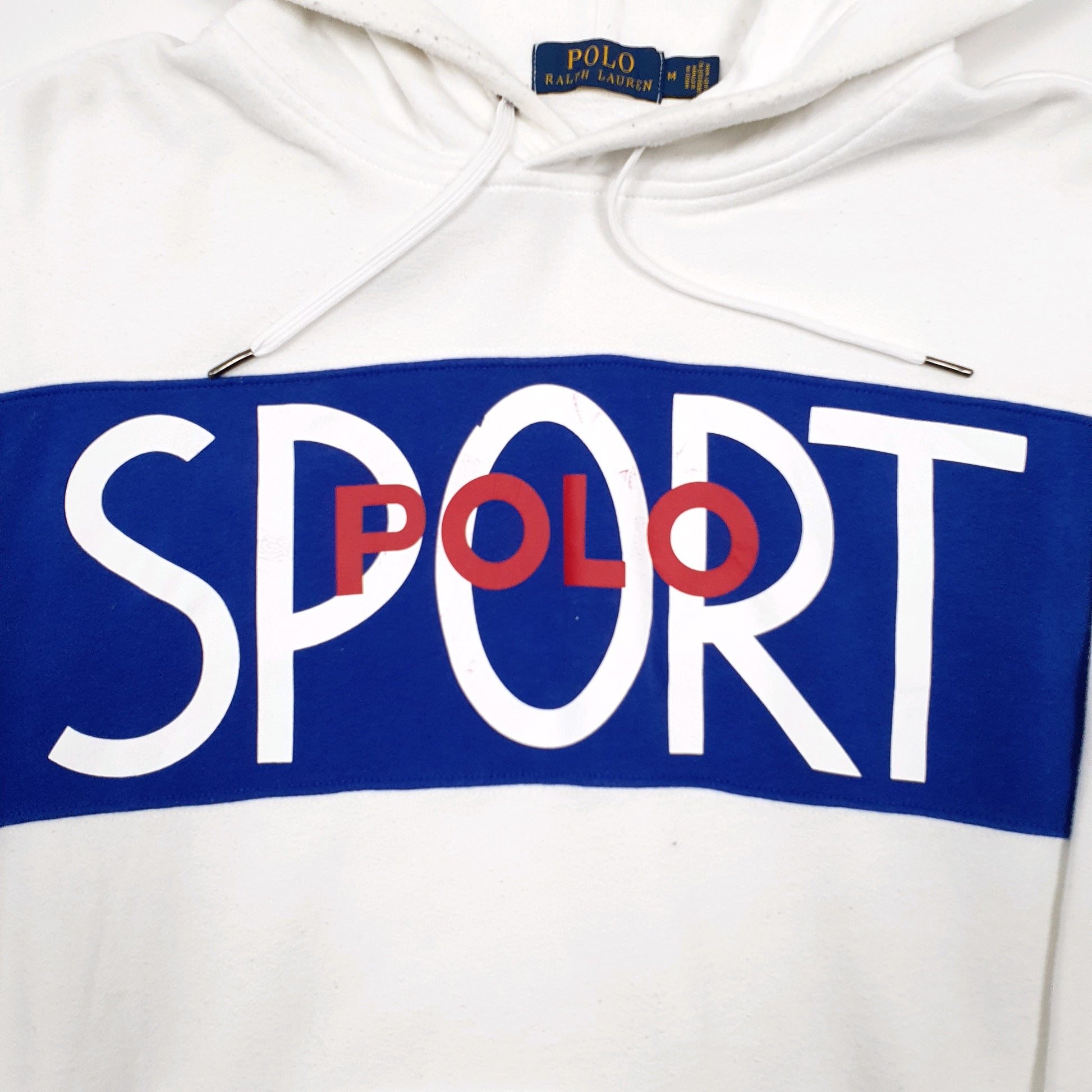 Mens White Polo Ralph Lauren  Hoodie Jumper