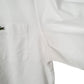 Mens White Lacoste  Long Sleeve Shirt