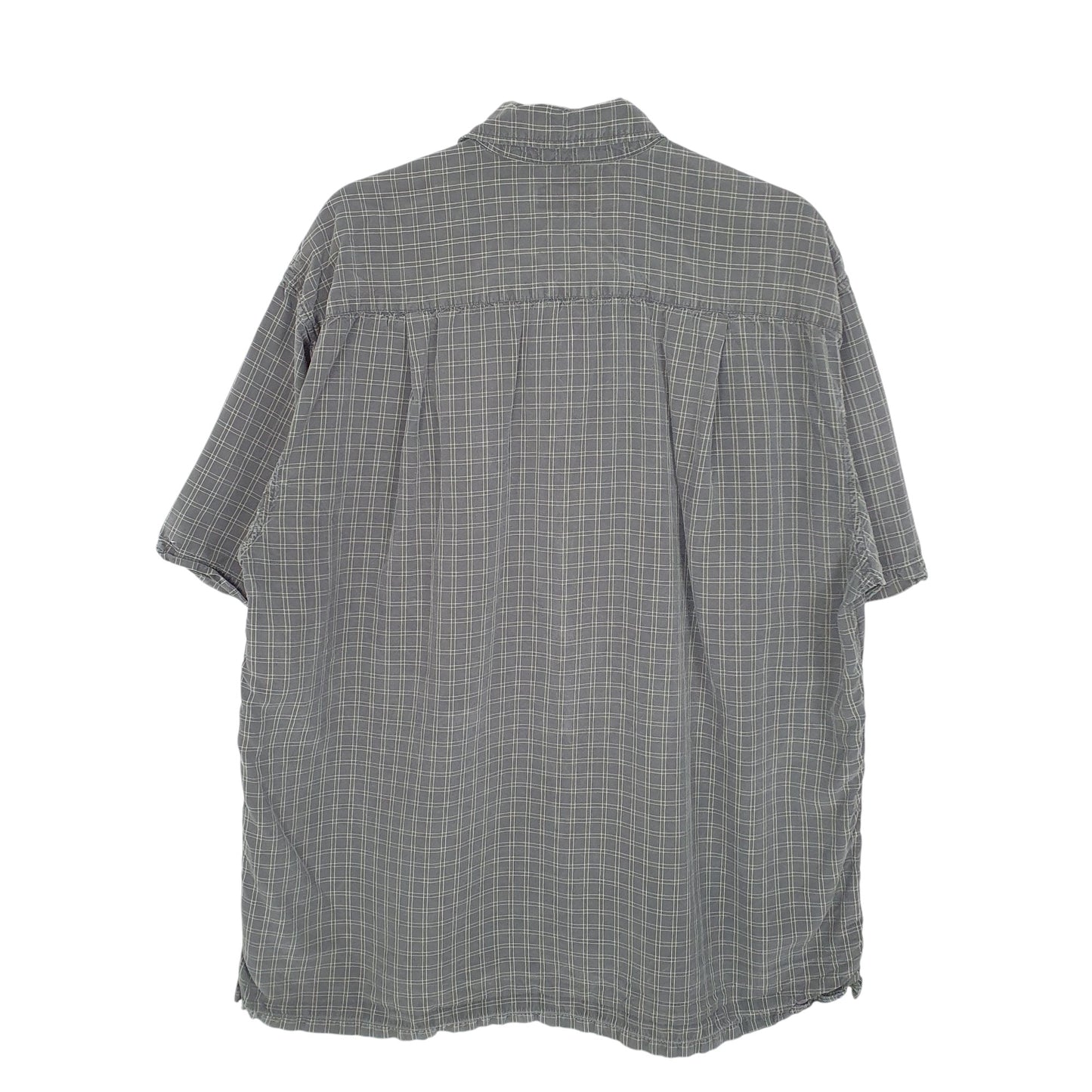Mens Grey Nautica  Short Sleeve Shirt