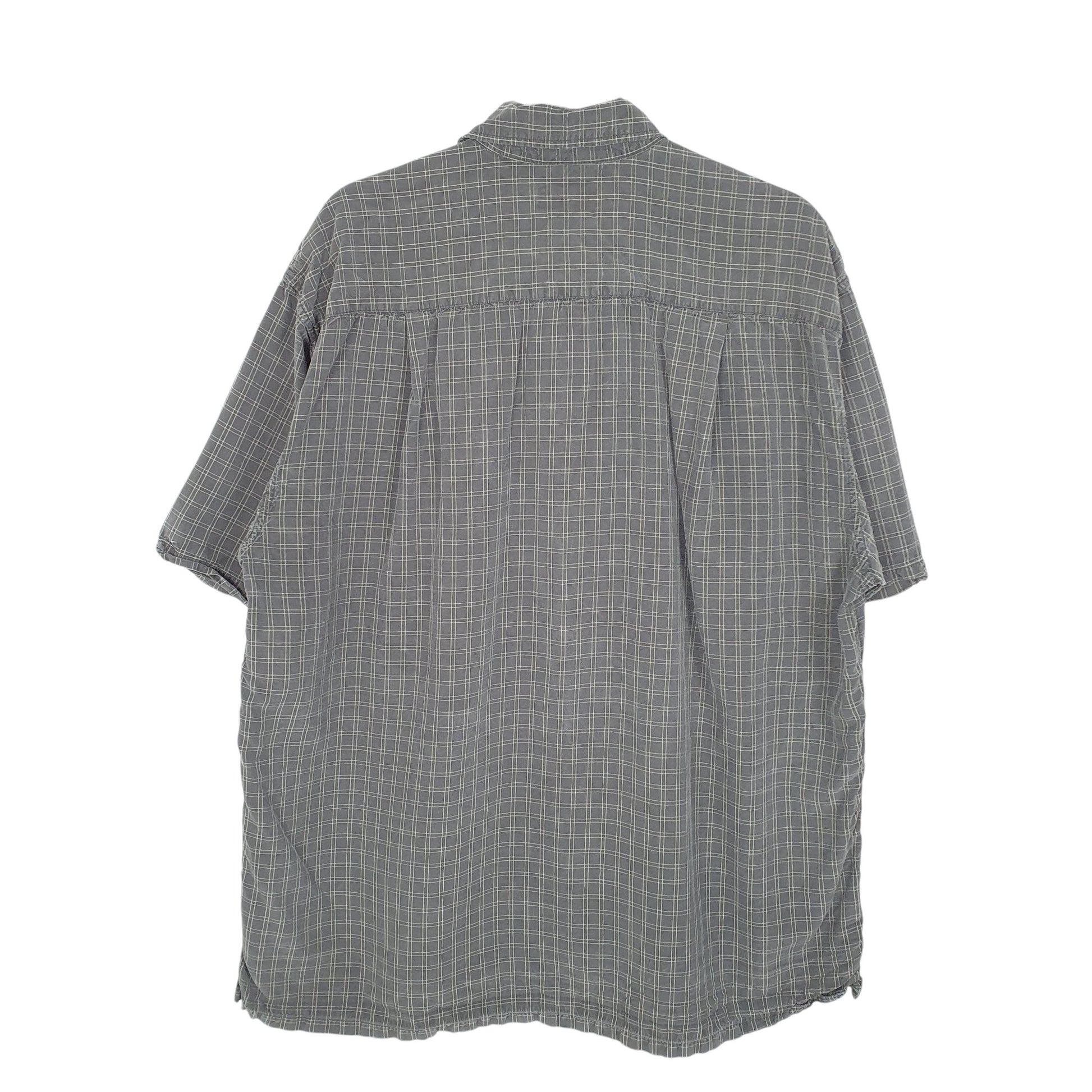 Mens Grey Nautica  Short Sleeve Shirt