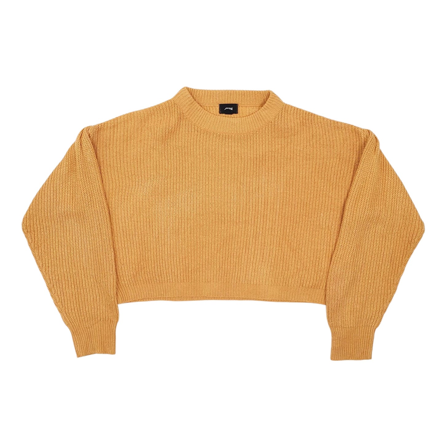 Womens Orange Ardene Knit Crewneck Jumper