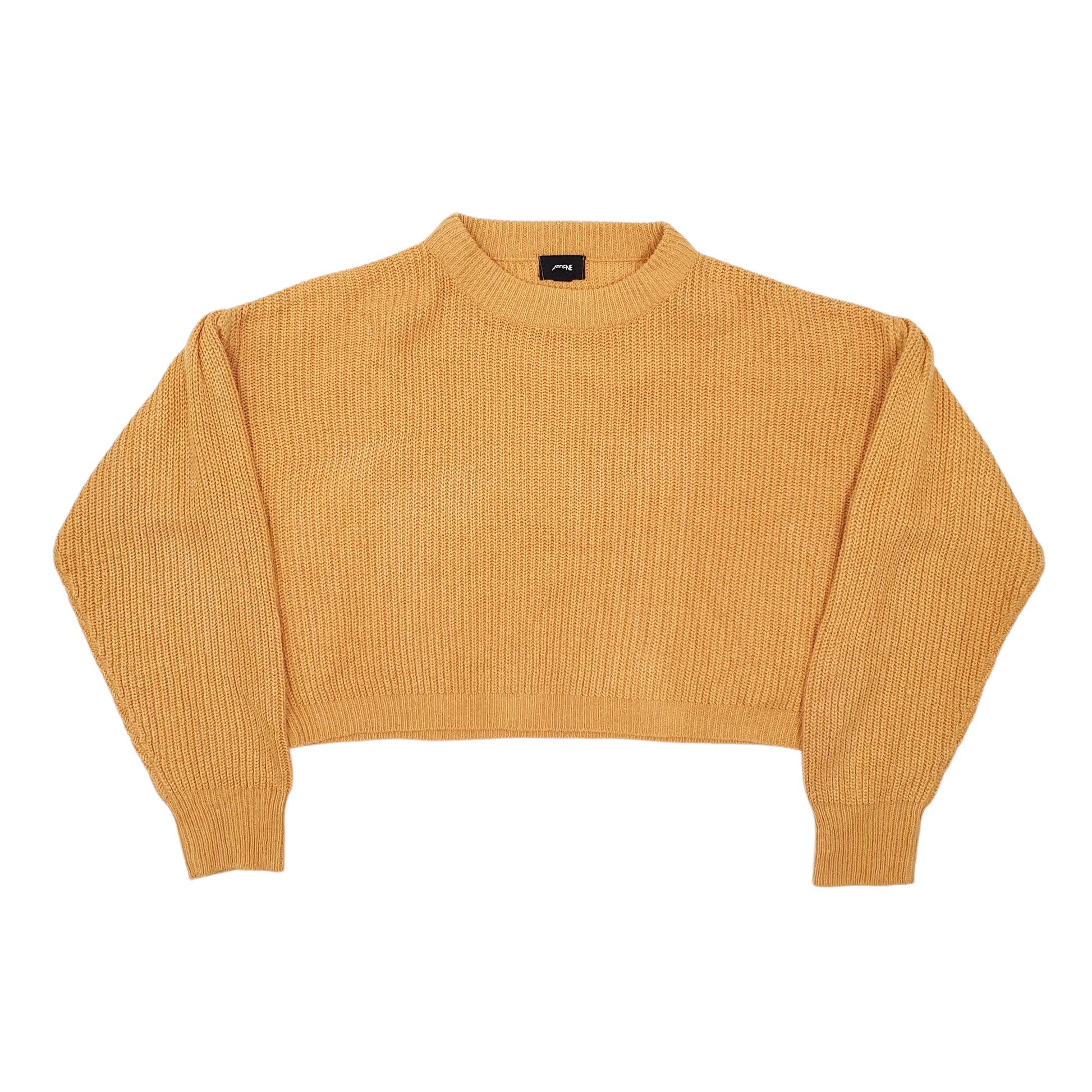 Womens Orange Ardene Knit Crewneck Jumper