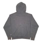 Mens Grey Champion Spellout Hoodie Jumper