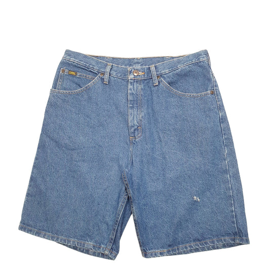 Mens Blue Lee  Denim Shorts