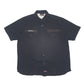 Mens Black Dickies Workwear Short Sleeve Shirt