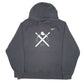 Mens Black Nike RHS Cross Swords Hoodie Jumper
