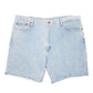 Mens Blue Wrangler Denim Jeans Jorts Regular Cut Offs Denim Shorts