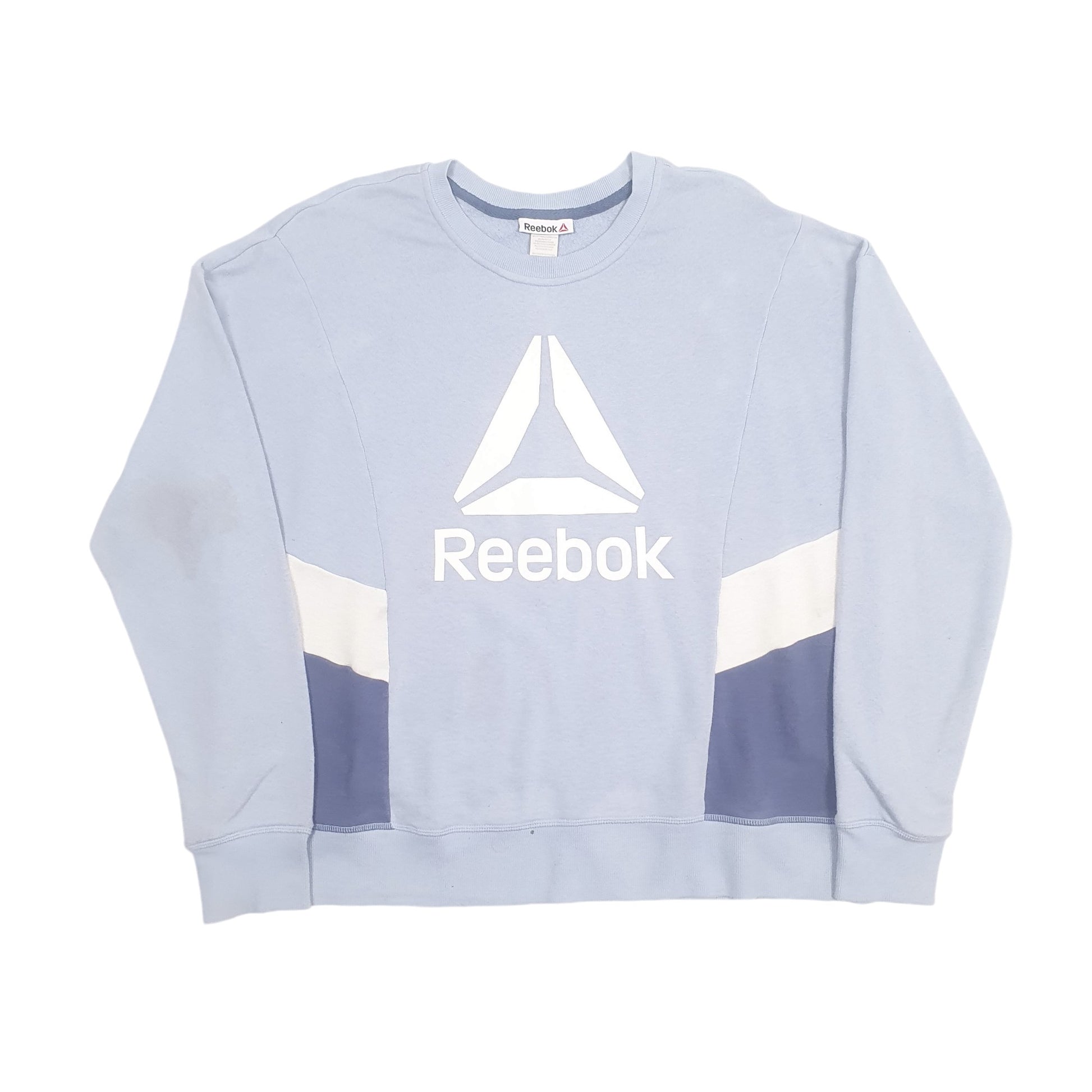 Mens Blue Reebok  Crewneck Jumper