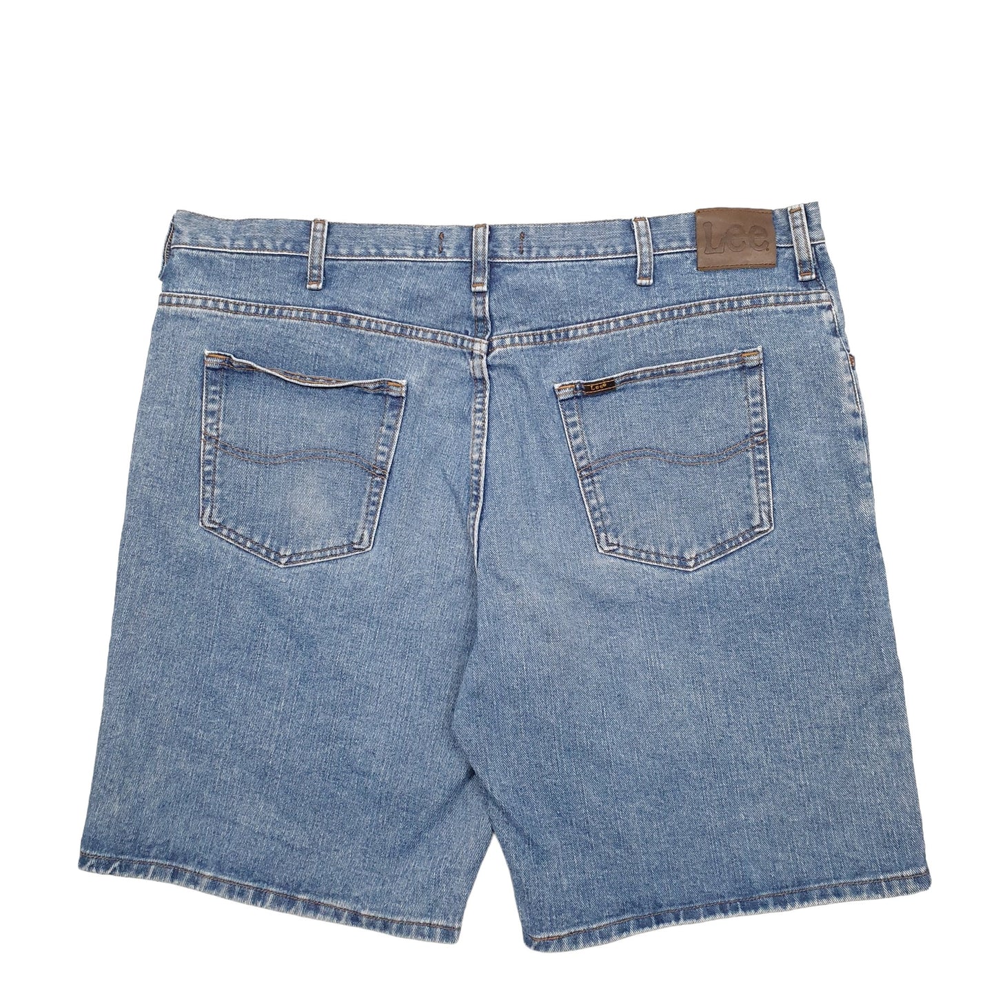 Mens Blue Lee  Denim Shorts