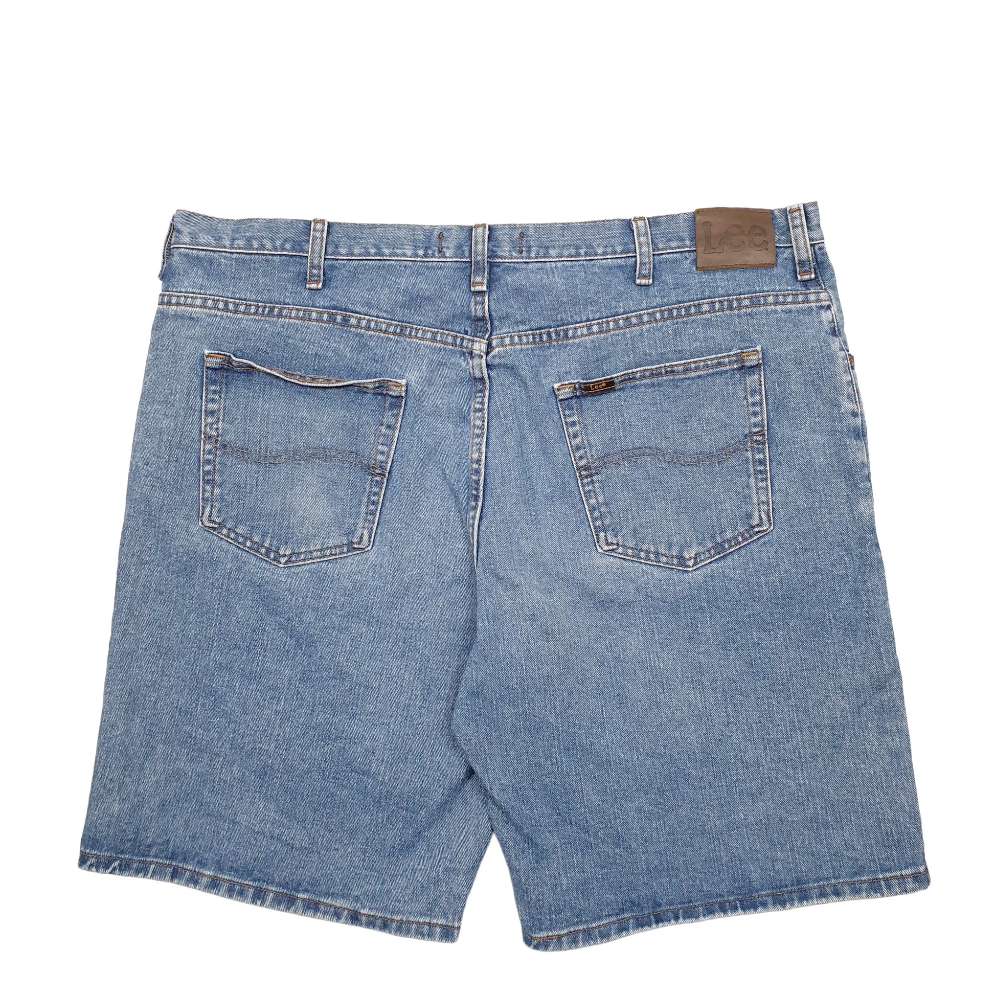 Mens Blue Lee  Denim Shorts