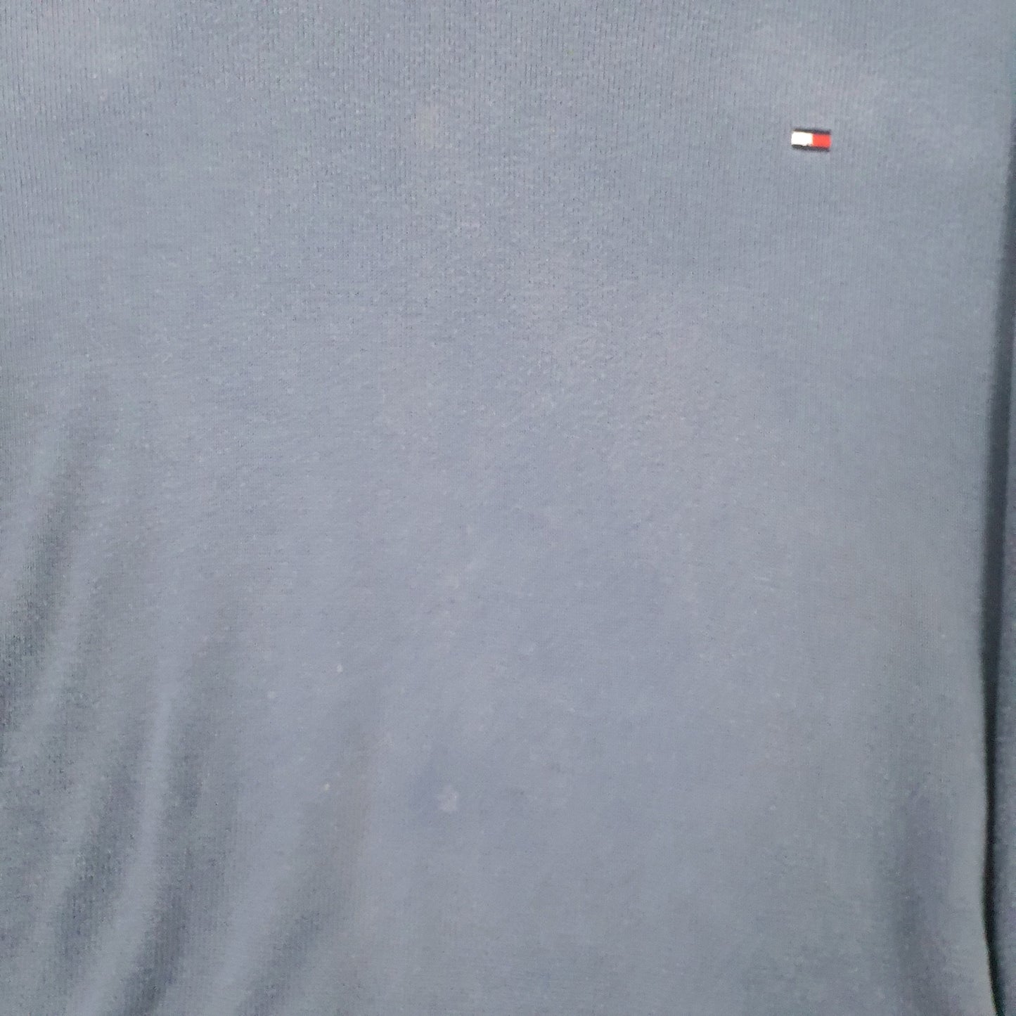 Mens Blue Tommy Hilfiger Premium Cotten Crewneck Jumper